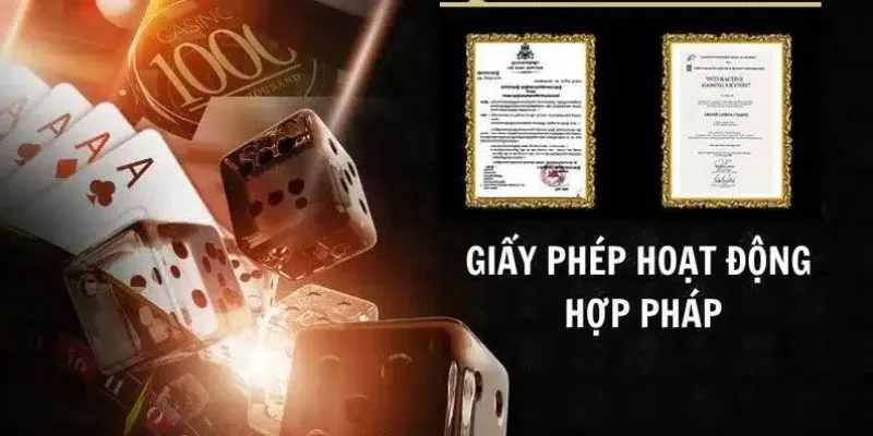 Giấy Phép Hoạt Động - Chứng Nhận Uy Tín Thương Hiệu QQ88 1 Giấy phép hoạt động hợp pháp từ thương hiệu giải trí